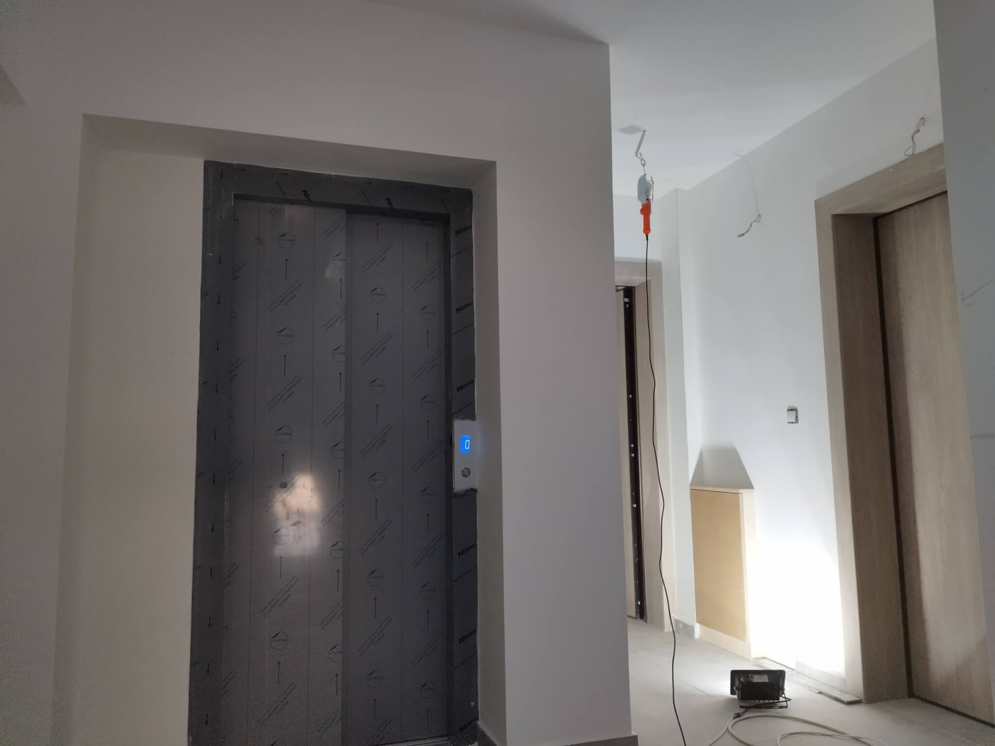 התקדמות הבניה של הפרויקט